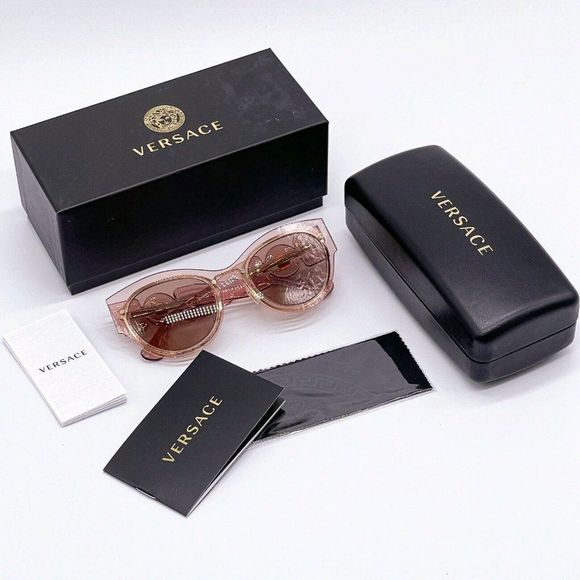 New Versace Pink 53mm Sunglasses main image 5